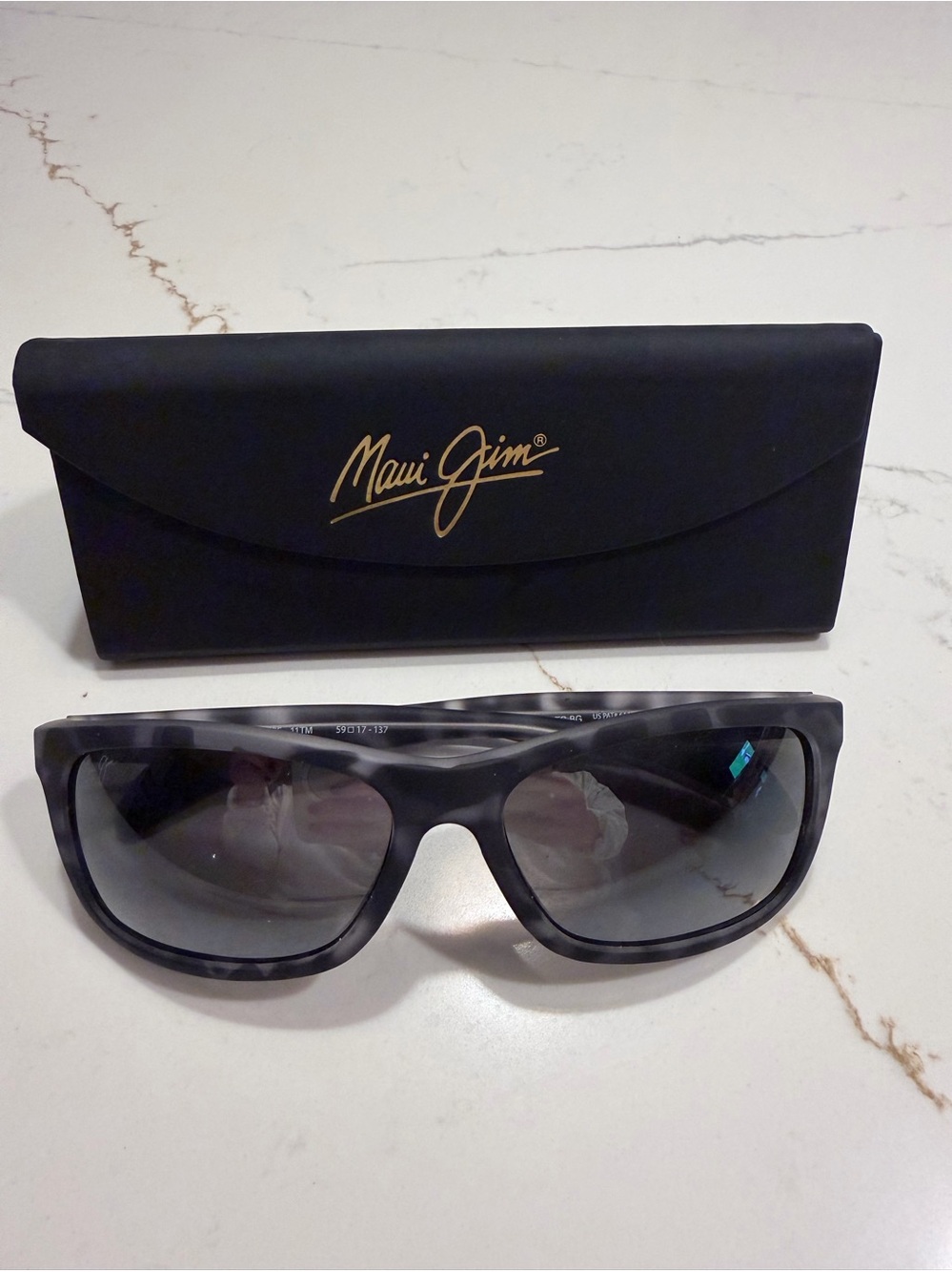 Maui Jim PUHI 785-11TM Gray Tortoise Polarized Sunglasses